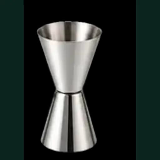 Double-sided stainless-steel jigger
